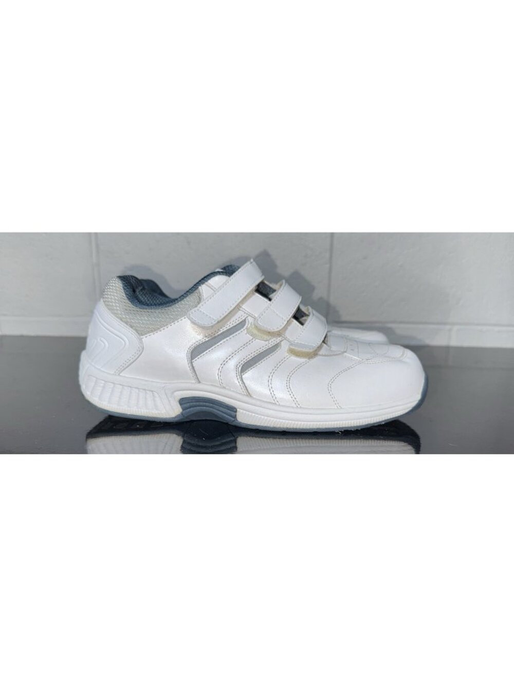 Orthofeet Biofit Ventura Mens Athletic Diabetic Shoes Size 9.5 2E WIDE White